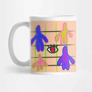 the eye that watches over the ones I love Mug